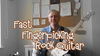 Building a Fast Fingerpicking Rock Guitar Technique