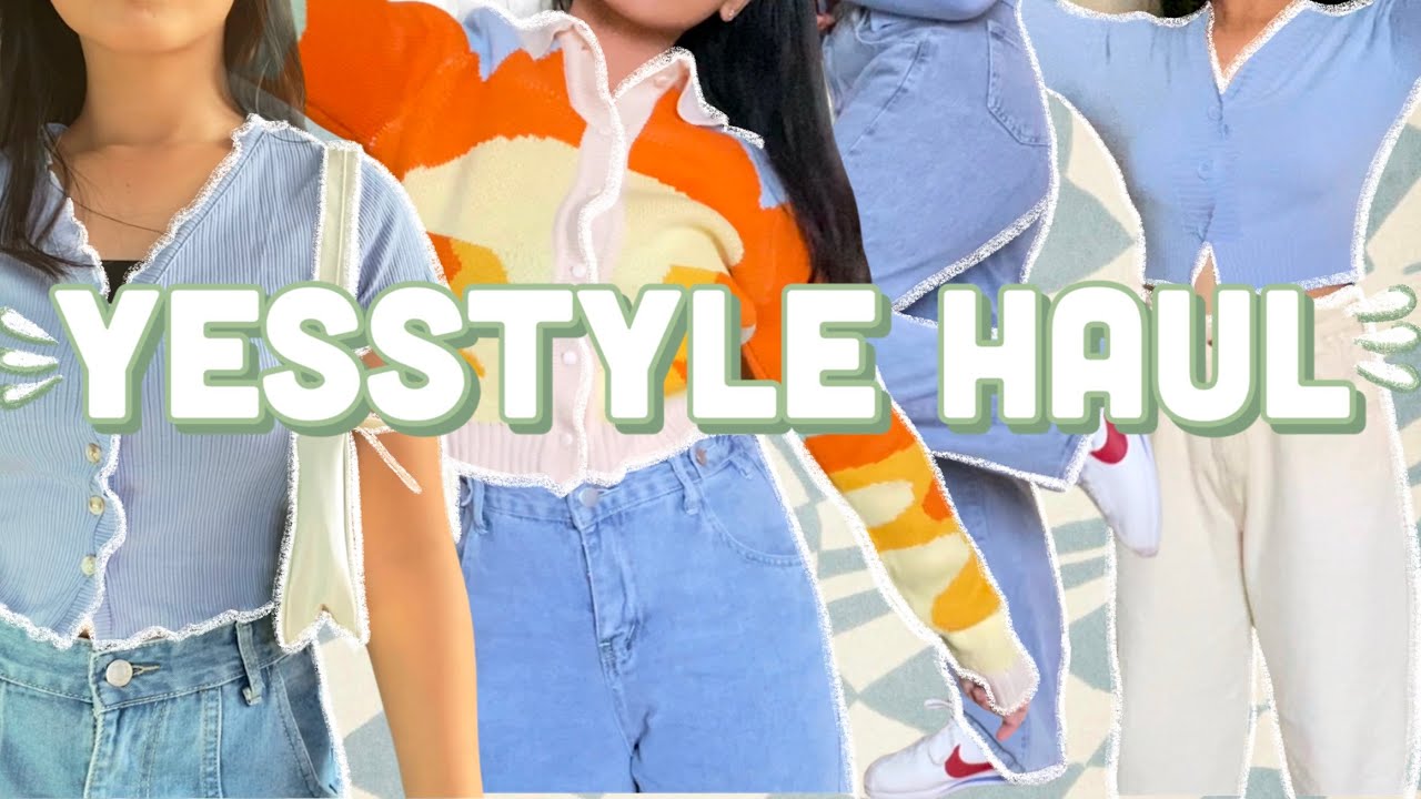 YESSTYLE TRY-ON REVIEW HAUL I Aesthetic YesStyle haul 2021 - YouTube