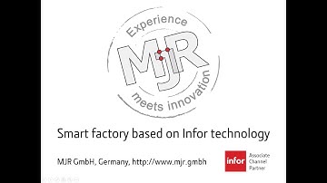 Smart factory based on Infor OS technology and OPC UA (en)