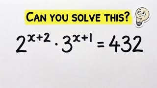 Can You Solve This Tricky Exponential Equation A Clever Math Trick That Makes It Easy!Description:
