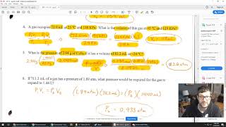 Chemistry 1 - Gases