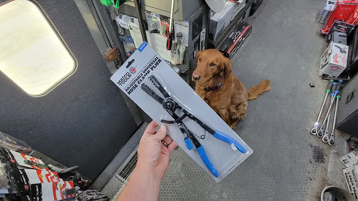 ALL NEW from MATCO TOOLS!!   Adjustable Universal Hose Clamp Plier!!  (ADJHCP)