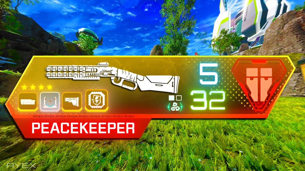 new* Disruptor Peacekeeper is BROKEN in Apex Legends - YouTube
