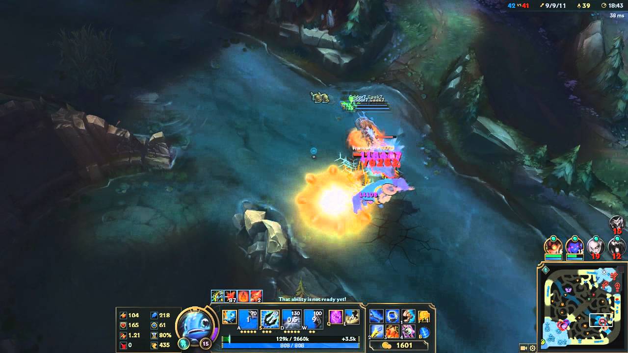 URF 2016 Montage Garen, Fizz, and Blitzcrank PENTAKILL