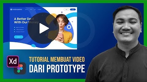 Tutorial Membuat Video dari Animasi Prototype di Adobe XD / Figma