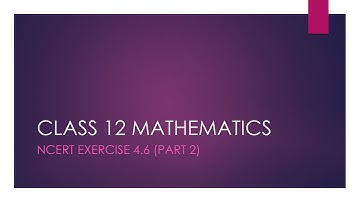 Class XII NCERT Mathematics Exercise 4.6 (Solution of System of Linear Equations) - Part 2