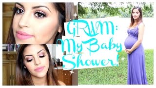 Get Ready With Me | GRWM Baby Shower!