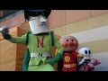 【アンパンマン】テレビアニメ主題歌ダンスキャラクターショー①ナガネギマン 赤ちゃんマン ホラーマン ★尼崎アマドゥAnpanman Theme Song Dance Music Stage show