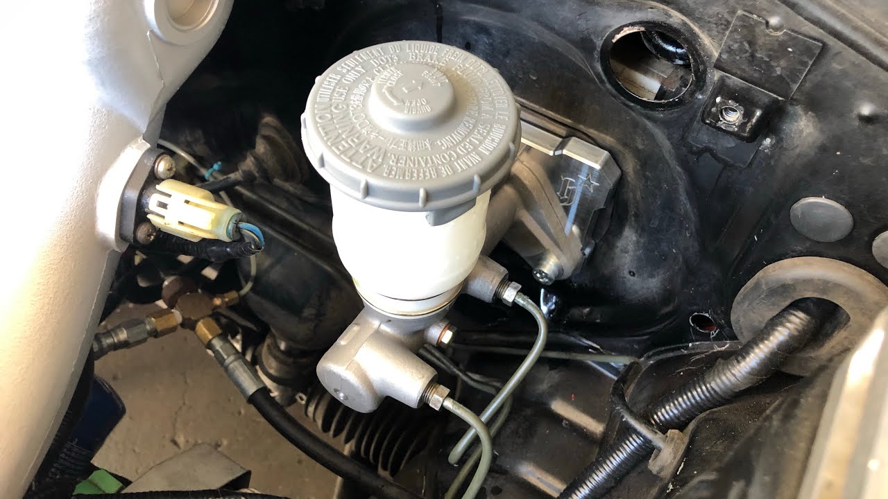 1987 civic hush performance brake booster delete and pedal Assembly