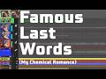 Famous Last Words (My Chemical Romance) - Cover