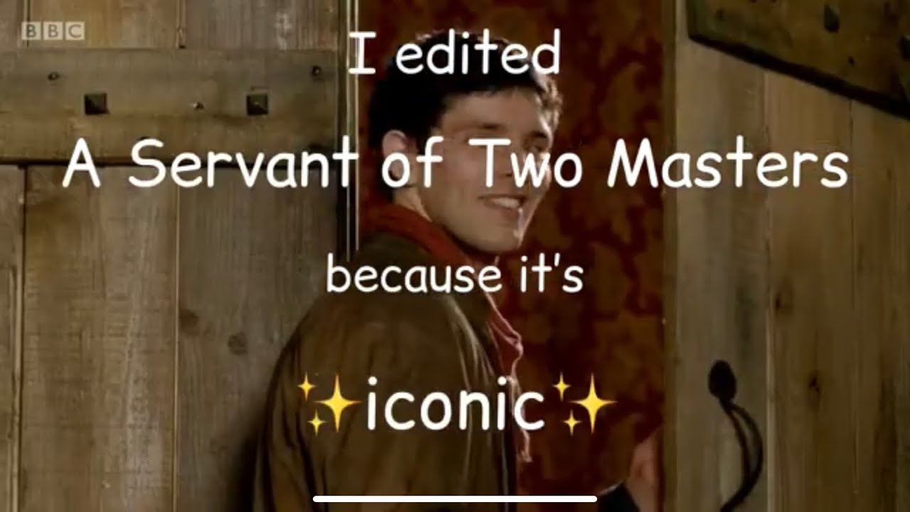 I edited an episode of Merlin because it’s ✨iconic✨