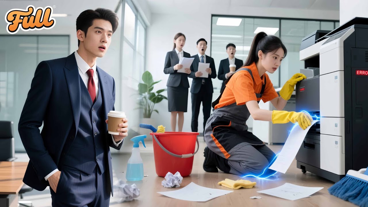 Only One In Office No One In Office Could Fix The Printer,Until A Janitor Passed By ...