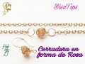 #daisyramosyoutube Cerradura de Rosa para Collares y Pulseras DIY