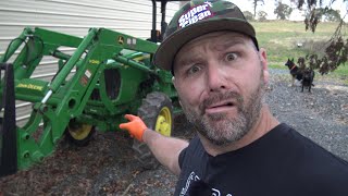 How to remove or install your front end loader..Green Paint Version