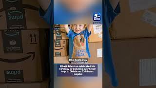 Oklahoma boy collects thousands of toys for sick children on his birthday
