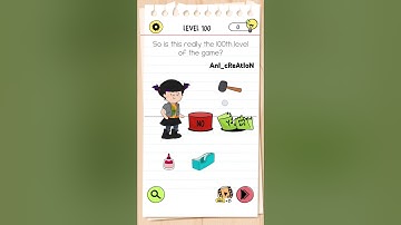 Brain test 4 🧠 ll Game 🎯 ll Level 100 #allgamesbraintest4 #braintest #braintestsolution #games