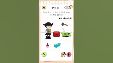 Brain test 4 🧠 ll Game 🎯 ll Level 100 #allgamesbraintest4 #braintest #braintestsolution #games