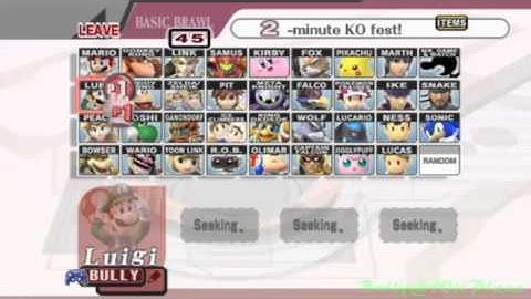 ~Super Smash Bros. Brawl~ How To: Button Activated Character Selection Modifier *NON-HOST*