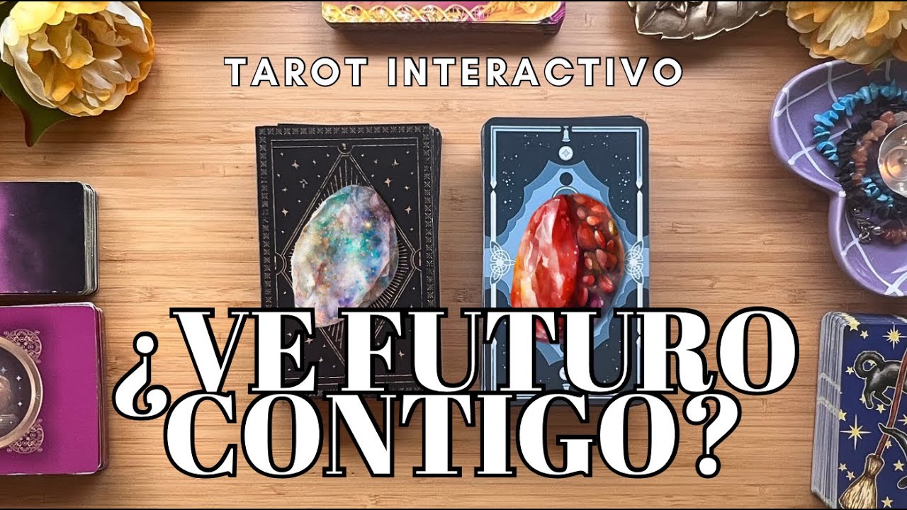 💖✨¿VE FUTURO CONTIGO? ¿QUÉ SIENTE? ¿QUÉ PIENSA? Lo desvelamos todo 🌹 #tarot #tarotinteractivo