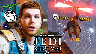 Grandmaster GOOFY Saber Duels in Jedi Survivor- Star Wars: Jedi Survivor Part 2 Funny Moments!