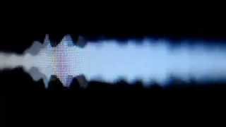Audio Waveform Motion Background