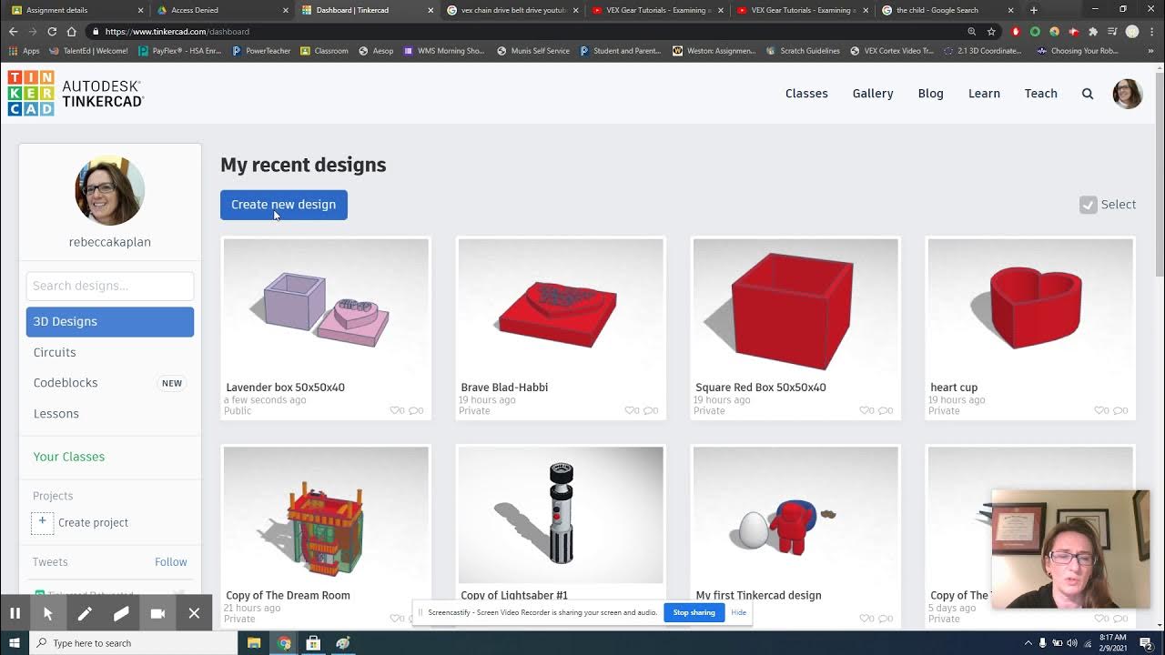 Tinkercad Project Valentines Day Box Part 1 Making the hollow box
