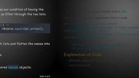 How to Create an Advanced Stream to Compare Lists in Java