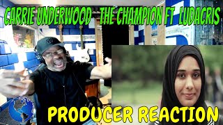 Carrie Underwood   The Champion ft  Ludacris - Producer Reaction