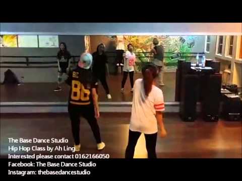 Hip Hop Class by Ah Ling at The Base Dance Studio - YouTube