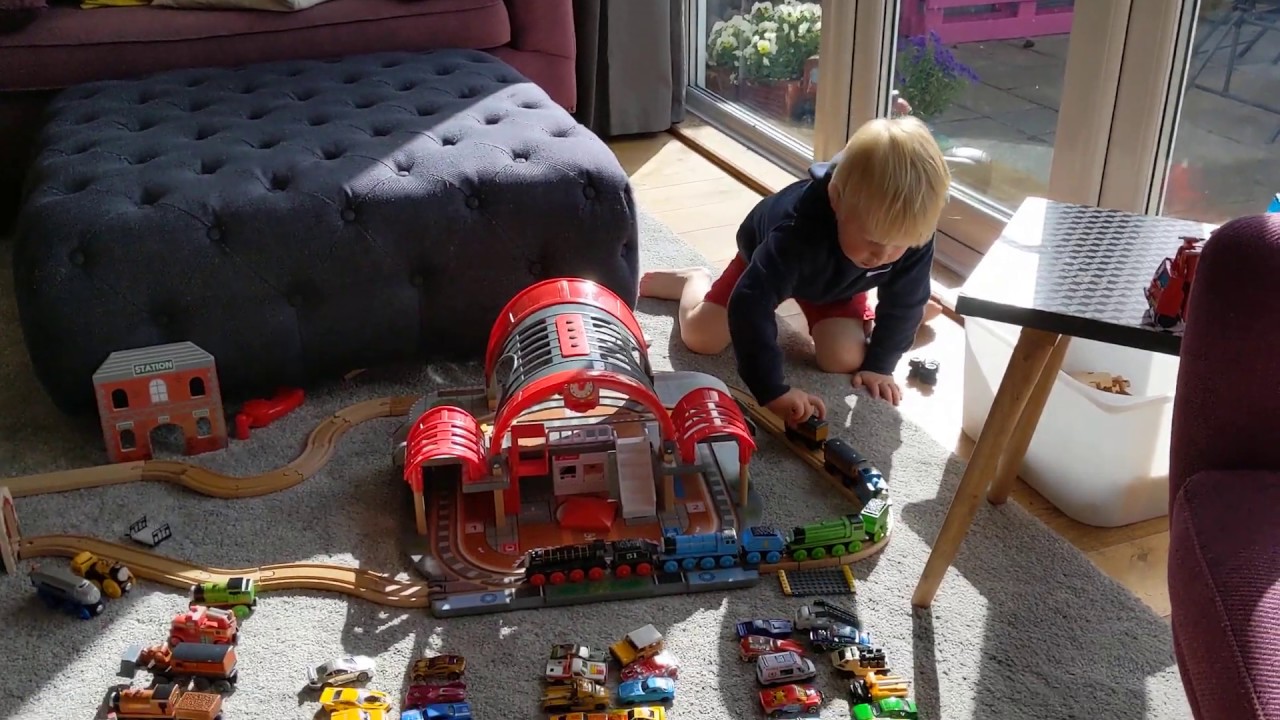 The world's smallest train station YouTube