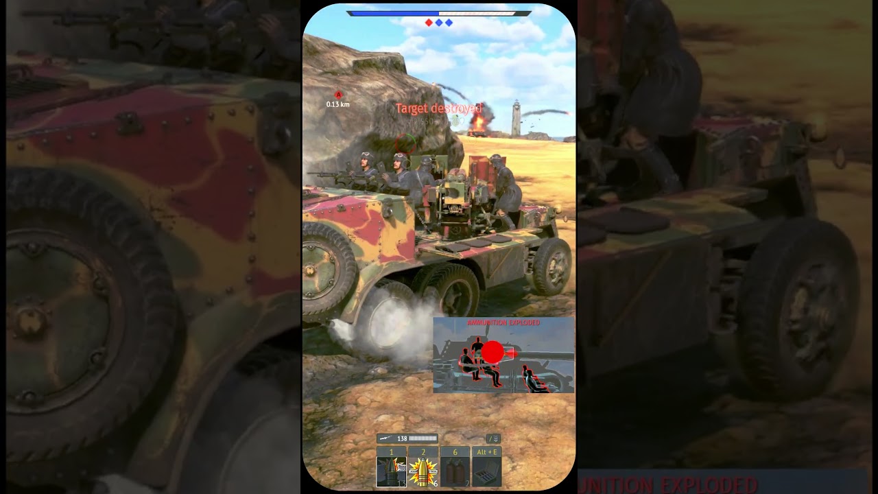 German turret launch 