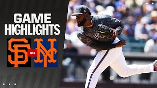 Giants vs. Mets Game Highlights (5/25/24) | MLB Highlights