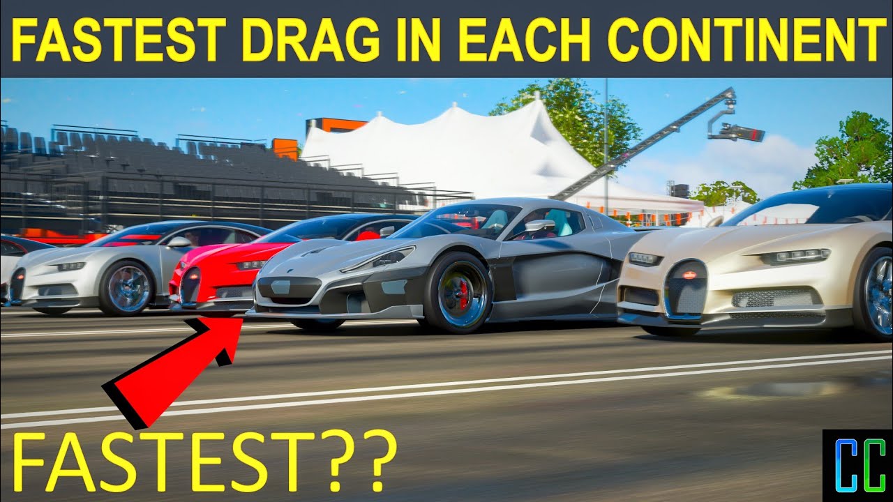 fastest drag car fh4 2020