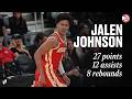 Jalen Johnson's Big Double-Double Leads Hawks to OT Win 🏀