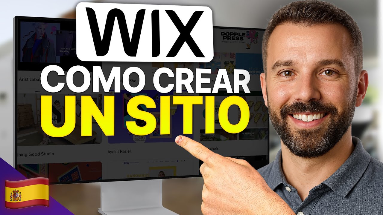 Cómo crear un sitio web online en Wix: Guía paso a paso (2025) - YouTube