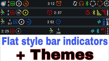 flat style bar indicators pro apk