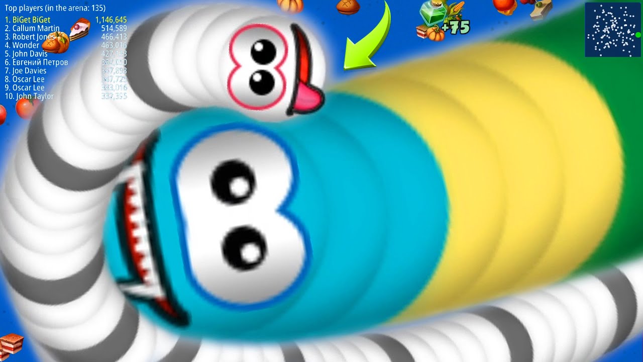 game sapa 2022 Update WormsZone.io Trolling Slither Snake Top 01 /Best Record Epic WormsZoneio Gameplay Best Moments #28