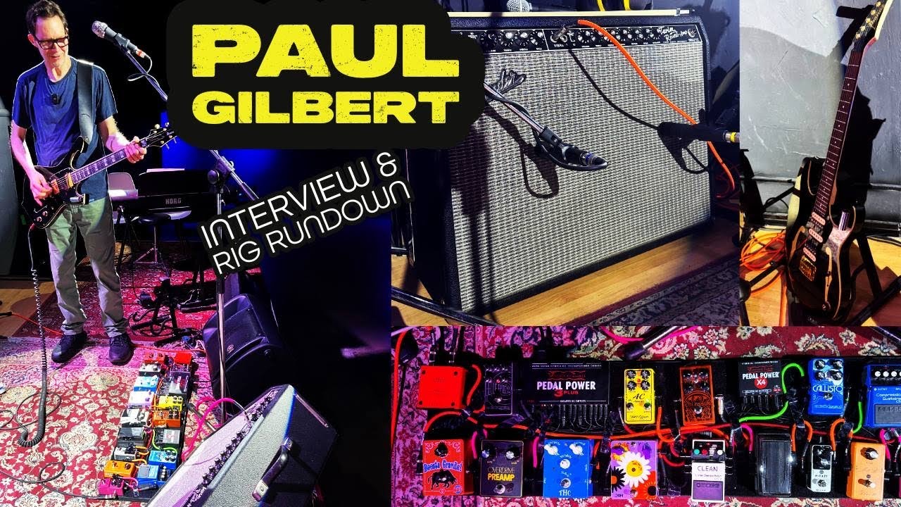 Пол Гилберт — Rig Rundown — Тур по Италии 2025 🇺🇸