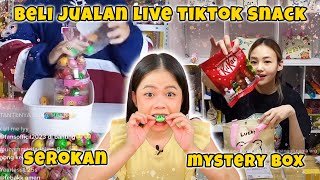 BELI LIVE TIKTOK JUALAN SNACK SEROKAN!