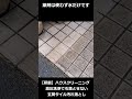 【研磨】ハウスクリーニング 高圧洗浄でも落とせない玄関タイル汚れ落とし#掃除 #研磨剤 #磨く #仕上げ磨き# #磨き