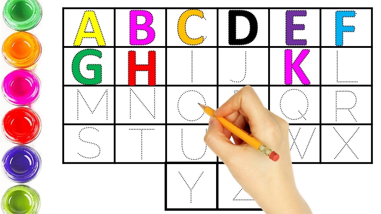 Course English Writing Abcd English Alphabets | Learn to Write Alphabet | ABCD for kids learning ...