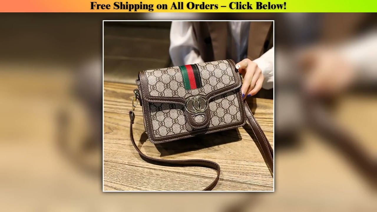 High-end single-shoulder crossbody handbag for women, 2025 new model, retro style, high-quality