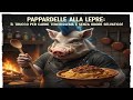Pappardelle alla LEPRE: Il trucco per una carne tenerissima e senza odore selvatico!