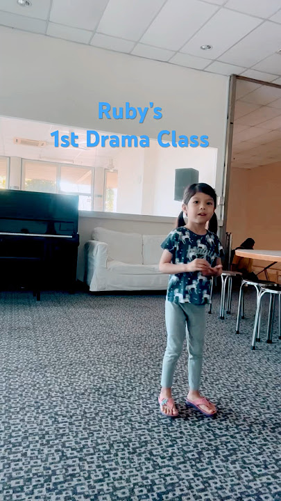 #klpac - my first speech  and drama class, what an exciting day 😀 #Tasacdemy #rubyXchannel