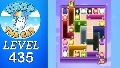 Drop The Cat Level 435 Walkthrough