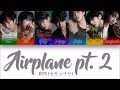 BTS 방탄소년단 Airplane Pt 2 Color Coded Lyrics Video Han Rom Eng 