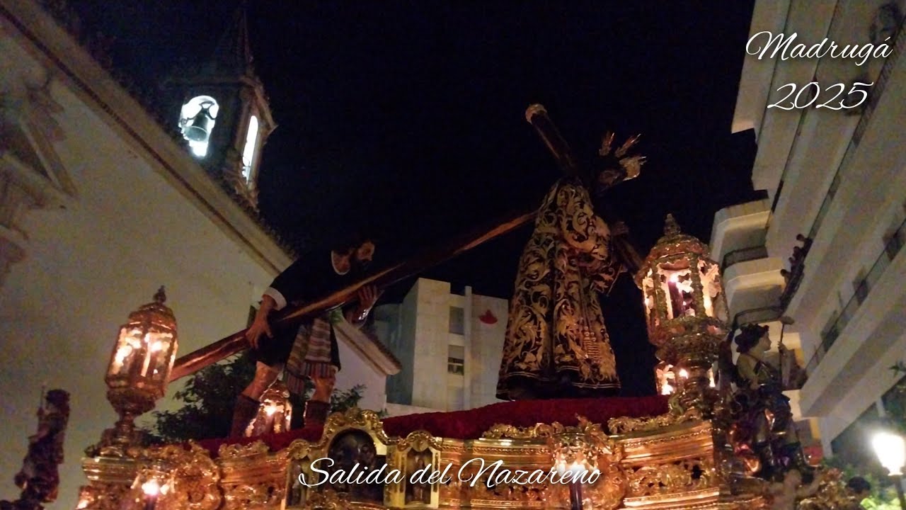 ¡MOMENTAZO! Salida del Nazareno | Madrugá Huelva 2025 (HD)