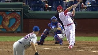 NYM@PHI: Nava lines RBI double to wall in left-center