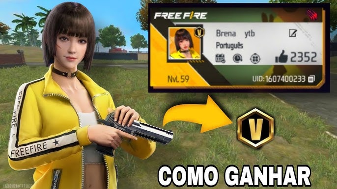 V de Verificado Free Fire: Ⓥ Como Colocar no Nick e Nome do Free