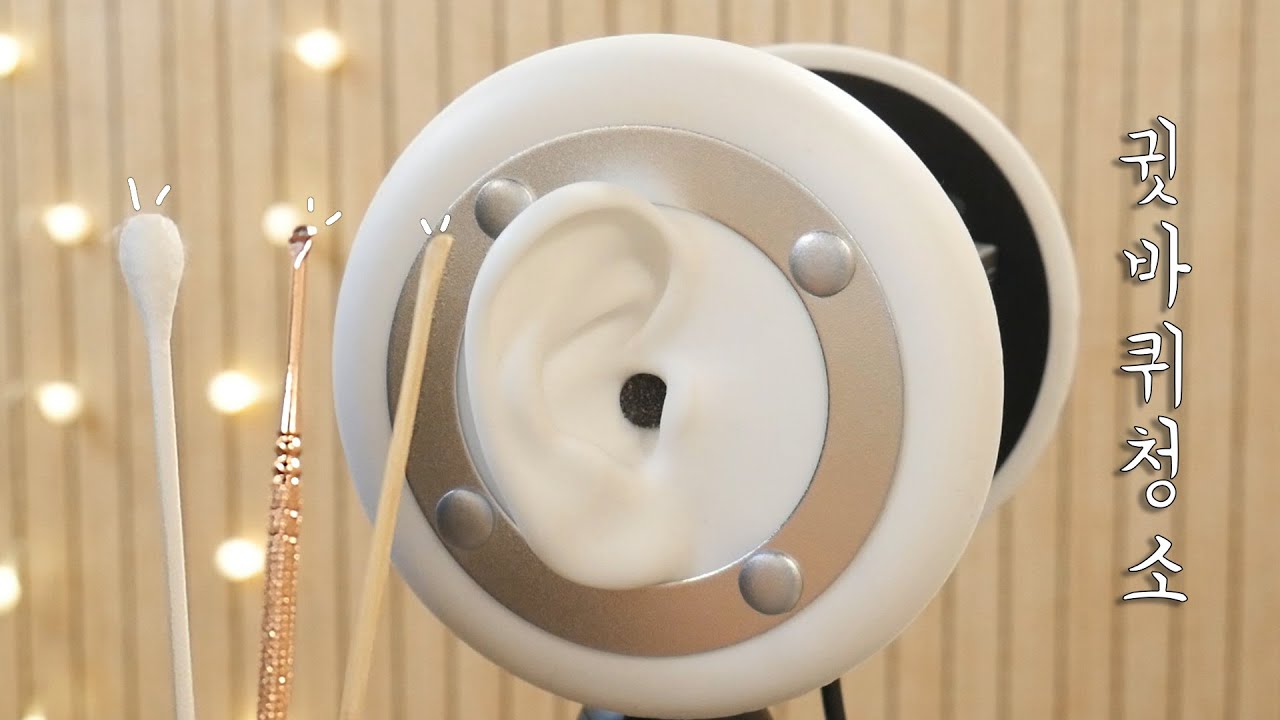 [ASMR] Gentle Cleaning for Earflap💤 For those who love gentle sounds (No Talking)
